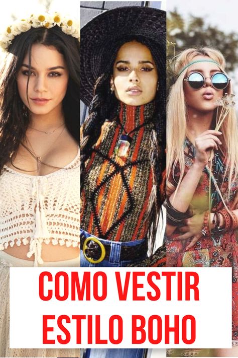 Si te gusta el estilo Boho, o bohemio, o hippie DALE A LA FOTO y ve al post para ver todo sobre la moda BOHO: Como surgió, de que se trata, como se lleva, en cuales famosas puedes inspirarte y que debes comprar para lucirlo como una verdadera it girl! Hippie Elegante Boho Style, Moda Hippie Chic, Stile Hippie Chic, Hippie Elegante, Look Hippie, Hippie Chic Outfits, Stile Boho Chic, Moda Hippie, Look Boho Chic