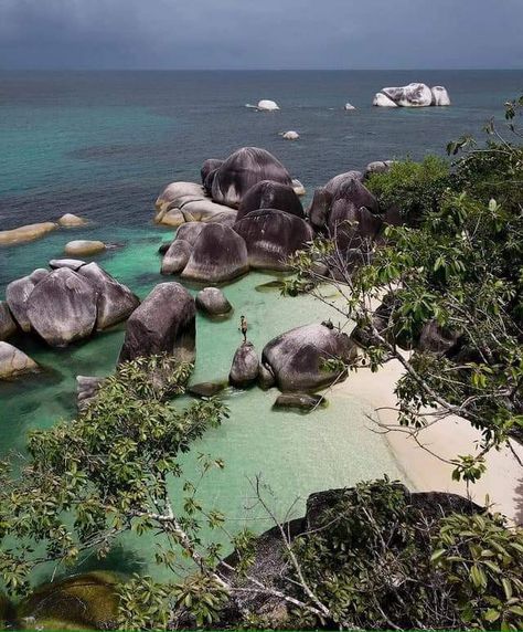 Beautiful Place Belitung Island, Belitung, Beautiful Place, The Good Place, Beautiful Places, Indonesia, Lake, Water, Blue