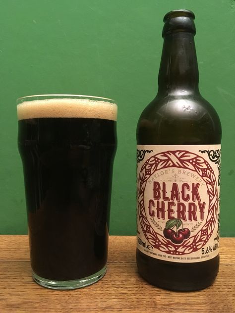 Black Cherry by Naylors Brewery in Keighley West Yorkshire. Really strong aroma of black cherry. Really strong cherry taste with a very sharp bitter aftertaste. Bit gimmicky as more of a alcohol cherry drink than a beer. No warming feel like the oriel beers. Cherry Beer, Barley Beer, Ale Recipe, Cherry Drink, Beer Bear, Packaging Snack, Snack Packaging, Dark Beer, Black Packaging