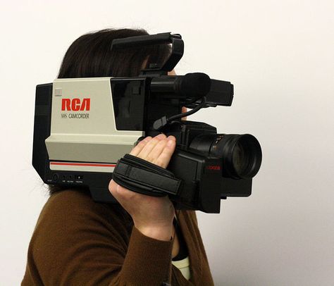 80s Video Camera, 80s Camcorder, Old Camcorder, 80s Camera, Prop Reference, Obsolete Technology, Joe Henderson, 90s Accessories, Retro Tech