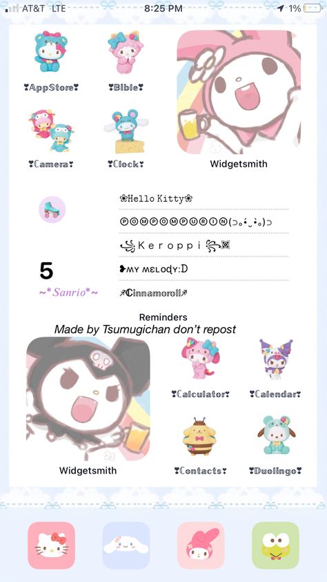 Sanrio Phone Theme Icons, Iphone Sanrio Theme, Phone Themes Sanrio, Sanrio Iphone Theme, Sanrio Themed Phone, Cat Phone Theme, Sanrio Phone Theme, Hello Kitty Phone Theme, Sanrio Phone