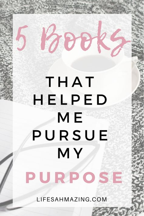 5 recommended books to help you pursue your purpose. Finding Your Purpose In Life, How To Find Your Purpose In Life, Books On Finding Your Purpose, Finding My Purpose, What’s The Purpose Of Life, Author’s Purpose, Word Inspiration, My Purpose In Life, My Purpose