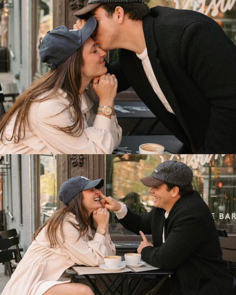 our mornings coffee dates >> 👫☕️ captured by the talented @lindseycolephotography 📸✨ #westvillage #cafekitsune #photographer #photography #nycphotography #couples #engaged #engagementshoot #pinterest #coffeeshop Coffee Dates, Nyc Photography, Coffee Date, West Village, Photographer Photography, Engagement Shoots, Morning Coffee, Engagement Photos, Dates