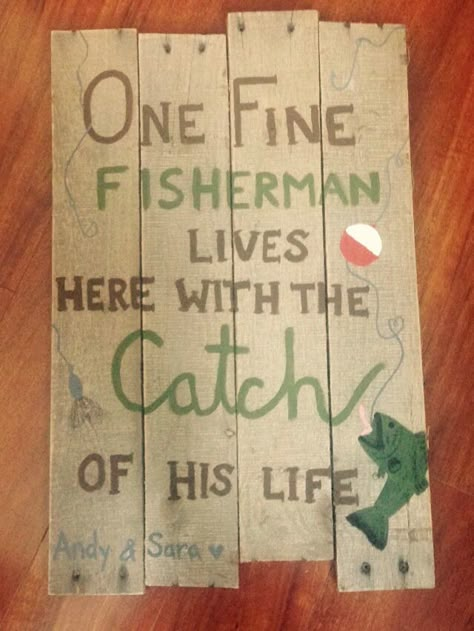 DIY, cute ideas to do for your boyfriend! Crafts, love, fisherman Wood Crafts For Boyfriend Diy Gifts, Cute Wood Burning Ideas For Boyfriend, Diy Gifts For Country Boyfriend, Diy Gift For Fisherman, Fishing Bf Gifts, Diy Crafts For Boyfriend, Boyfriend Crafts, Diy Gifts For Boyfriend, Gifts For Your Boyfriend