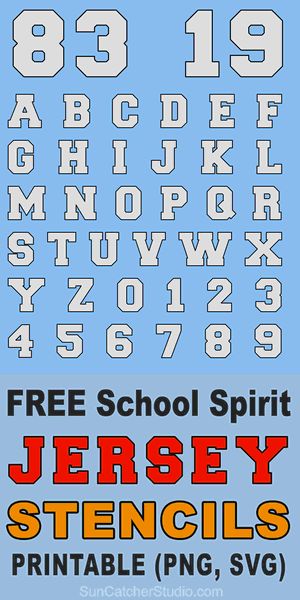 Number 2 Free Printable, Basketball Numbers Font, Jersey Letters Font, Jersey Numbers Font, Sports Numbers Font, Free Sports Fonts, Sewing Potholders, Free Letter Stencils, Basketball Quilt