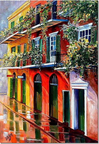 Sunshine in the French Quarter French Quarter Decor, French Quarter Art, Louisiana Art, New Orleans Art, Grand Art, French Quarter, Acrylic Wall Art, Art Display, Great Big Canvas