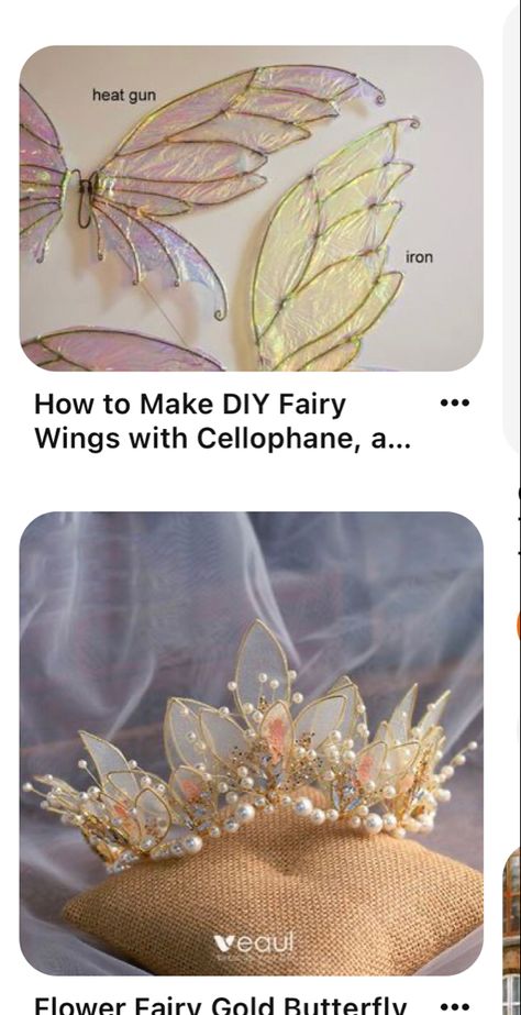 Wire Butterfly Diy, Cellophane Flowers, Wire Butterfly, Fairy Princess Costume, Wire Flowers, Diy Fairy, Princess Costume, Fairy Princess, Fairy Princesses