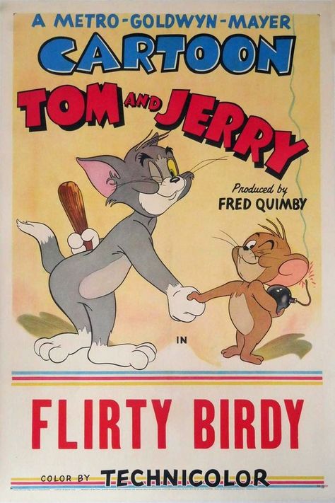 Movie Posters Original, Cartoons Jerry, Desenho Tom E Jerry, Tom Und Jerry, Tom Y, Tom Et Jerry, William Hanna, Mouse Art, Tom And Jerry Cartoon