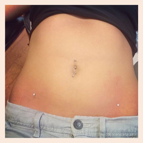 Hip Dermals Hip Dermals, Hip Dermal Piercing, Belly Button Piercing Cute, Hip Piercing, Dermal Piercing, Cute Piercings, Belly Button Piercing, Piercing Jewelry, Belly Button Rings