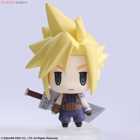 Final Fantasy Figures, Final Fantasy Vii Cloud, Final Fantasy Cloud, Fantasy Role Playing, 3d Figures, Final Fantasy Vii Remake, Fantasy Collection, Cloud Strife, Square Enix