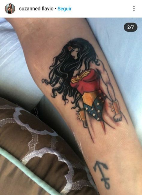 Dust Tattoo, Original Wonder Woman, Wonder Woman Tattoo, Phoenix Tattoo Design, Woman Tattoo, Tiny Tattoo, Phoenix Tattoo, Arm Tattoos For Women, Gold Dust