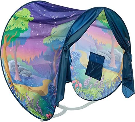 Dream Tents Fun Pop Up Tent- Fantasy Forest- Twin Size World At Night, Baby Play House, Indoor Tents, Imagination Toys, Order Packaging, Kids Pop, Kids Play Tent, Tv Shopping, Twin Beds