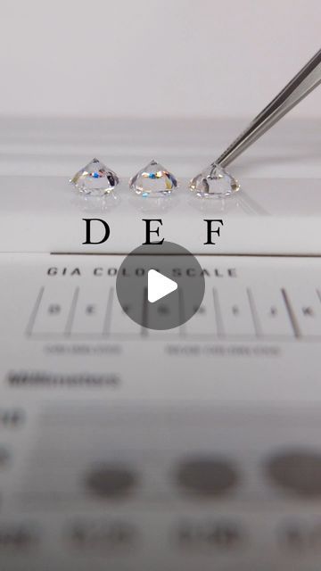 GIA (Gemological Institute of America) on Instagram: "What do the highest color graded diamonds look like to the naked eye? Diamonds are colorless in their purest form, but most diamonds contain hints of yellow due to nitrogen-related impurities. 

Here are some key facts about the rarity, value and aesthetics of diamonds on the D-to-J color scale:

- Most diamonds used in jewelry fall between D-J in color.
- Diamonds between D-F are considered Colorless. Among diamonds that do not fall on the Fancy color scale,  within these color grades are the rarest and most valuable. They appear “icy” or very “white.”
- Diamonds between G-J are Near Colorless. These diamonds are considered good value. Diamonds in the I color grade and below start to show a warm hue.
- Diamonds in the K grade and below Pure Form, Color Scale, Color Grading, Fall Jewelry, Best Diamond, White Diamonds, Rarity, Facts About, Diamond White