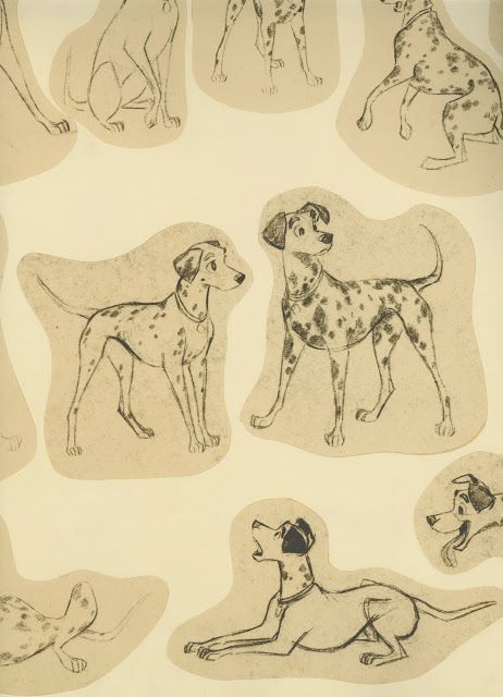 Deja View: More Pongo and Perdita Poses Pictures Of Pets, Milt Kahl, Pongo And Perdita, Rescue Pets, Heartwarming Pictures, Time Of The Month, Animation Sketches, Disney Dogs, Canine Art