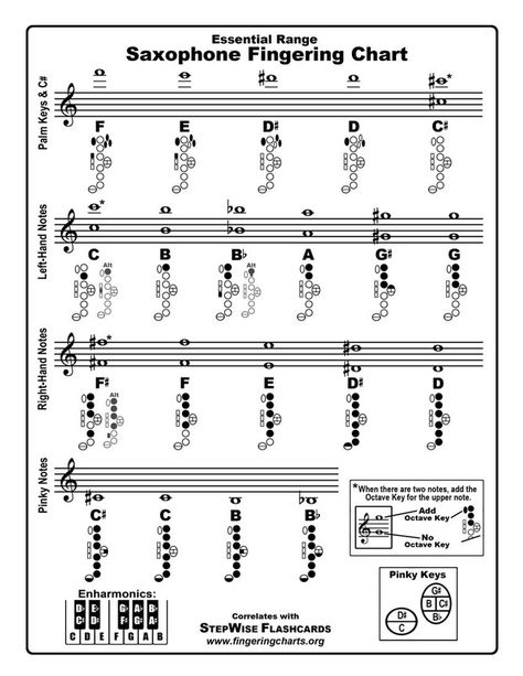 Saxophone Tutorials, Alto Saxophone Fingering Chart, Alto Saxophone Music, Saxophone Notes, Saxophone Fingering Chart, Alto Saxophone Sheet Music With Letters, Tenor Saxophone Music, Saxophone Notes Alto, Sheet Music Saxophone Alto