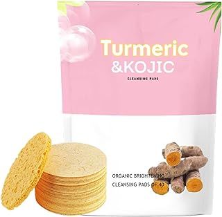 Phor Essentials Turmeric Kojic Acid Pads, Kojic Acid and Turmeric Cleansing Pads Cleansing Pads, Kojic Acid, Daily Meals