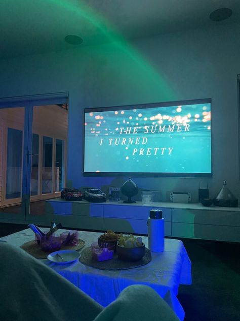 The Summer I Turned Pretty Movie Night, Movie Night Vibes, The Summer I Turned Pretty Snacks, The Summer I Turned Pretty Food, Tsitp Watch Party Ideas, Summer Snacks Aesthetic, The Summer I Turned Pretty Party Ideas, The Summer I Turned Pretty Birthday, The Summer I Turned Pretty Party