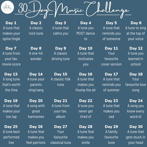 Music Prompts, Song Questions, Playlist Challenge, Music Questions, 30 Day Music Challenge, Empty Notebook, Music Challenge, 30 Day Song Challenge, Monthly Challenges