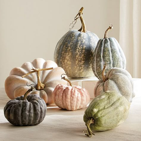 Porch Fall Decorating Ideas, Fall Patio Decor, Outdoor Fall Decor Ideas, Pumpkin Varieties, Fall Front Porch Decor Ideas, Fall Front Porch Decor, Faux Pumpkins, Fall Front Porch, Inspire Me Home Decor