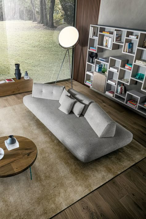 Sand Sofa, Fabric Sofa Design, Minimalist Furniture Design, Modular Sofa Design, Modern Sofa Designs, U Shaped Sofa, Sofa Armchair, Modern Sofa, Modular Sofa