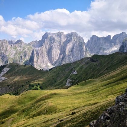 Prokletije Mountain Huts, Mountain Landscapes, On The Border, Hiking Trail, Day Hike, Beautiful Mountains, Mountain Landscape, Albania, Travel Bucket