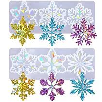 Holographic Christmas, Resin Molds Silicone, Christmas Resin, Epoxy Resin Molds, Molds For Resin, Molds Silicone, Snowflake Shape, Crystal Resin, Casting Resin Molds