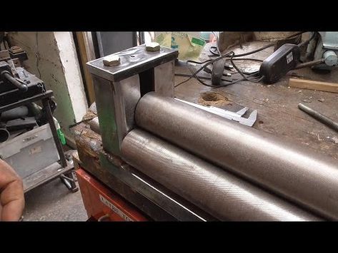 YouTube Sheet Metal Roller, Sheet Metal Brake, Door And Window Design, Glass Stairs, Stage Set Design, Metal Working Projects, Welding Tools, Metal Working Tools, Metal Tools