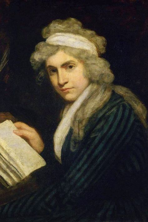 25 Feminists With Really Great Hair William Godwin, Ap Lang, Mary Wollstonecraft, Rhetorical Analysis, British Literature, Influential Women, William Blake, Mary Shelley, French Revolution