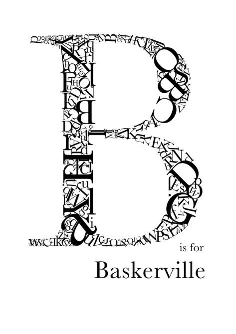 b-is-for-baskerville Font Specimen, Catalogue Cover, Typeface Poster, Specimen Book, Fonts Lettering, Typography Alphabet, Poster Fonts, Text Layout, Typography Layout