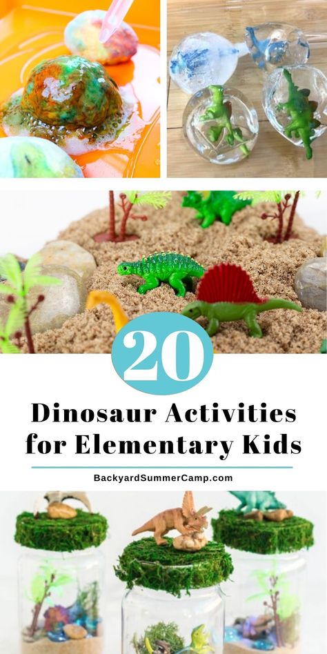 Dinosaur activities are a great way to plan some educational fun for kids, including games, crafts, and hands-on activities. Dinosaur Party Games Activities, Dinosaur Stem Activities Elementary, Dinosaur Themed Activities For Kids, Dinosaur Summer Camp Activities, Dinosaur Stem Activities Preschool, Dinosaur Camp Activities, Dino Activities For Kids, Dinosaur Stem Activities, Dinosaur Games For Kids