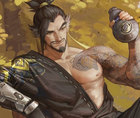 Hanzo And Mccree, Hanzo Overwatch, Overwatch Hanzo, Hanzo Shimada, Ninja Go, Overwatch 2, All Anime, On Fire, Overwatch