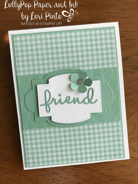 Stampin Up Subtles 6x6 Dsp, I Miss Your Face, Stamping Crafts, Miss Your Face, Dsp Cards, No Place Like Home, Friendship Cards, Paper And Ink, Stampin Up Cards