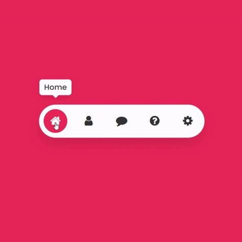 Navigation Bar Design Website, Mobile Navigation Ui, Css Animation Effects, Figma Tutorial, Css Animation, App Design Layout, Ui Animation, Mobile Icon, Navigation Bar