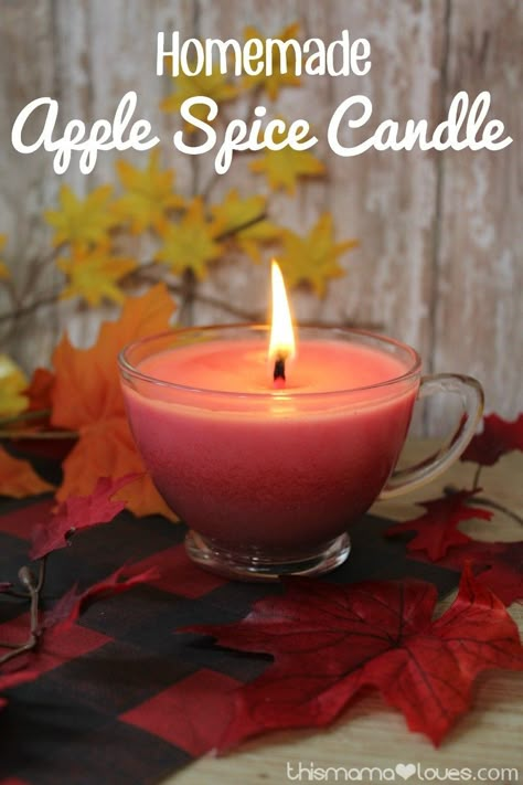 Homemade Candle Recipes, Fall Candle Decor, Lilin Aroma, Smelling Candles, Diy Candles Easy, Candle Tutorial, Diy Candles Homemade, Homemade Scented Candles, Diy Scent