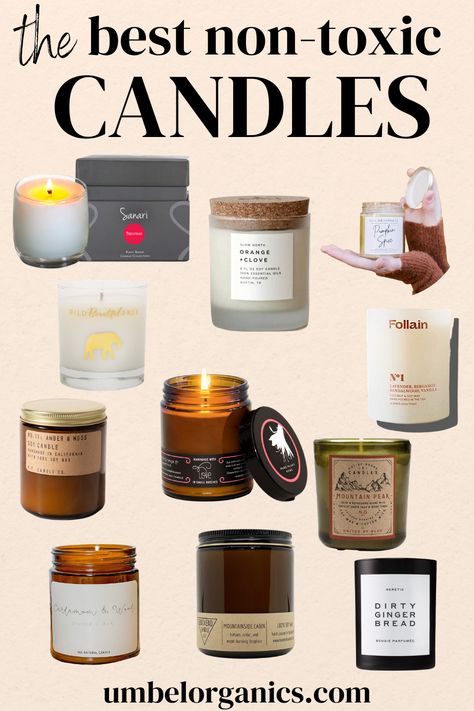 11 non-toxic candles brands Nontoxic Living, Nontoxic Candles, Toxic Free Living, Chemical Free Living, Relaxing Home, Environmentally Friendly Living, Safe Candles, Paraffin Wax Candles, Crunchy Moms