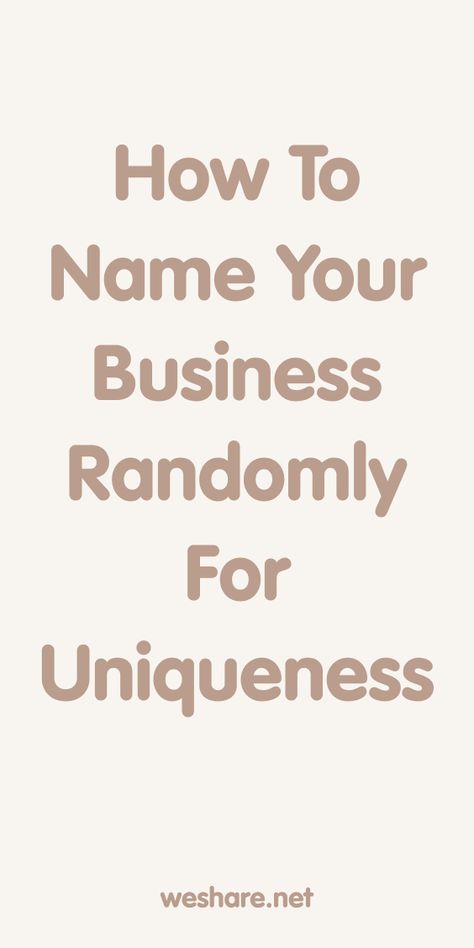 How to Name Your Business Randomly for Uniqueness Create Brand Name, Names For Graphic Design Business, How To Make A Business Name, Page Name Ideas Facebook Aesthetic, Naming A Business Inspiration, Cute Names For Small Business, Aesthetic Brand Name Ideas, Sublimation Business Names, Cool Brand Names Ideas