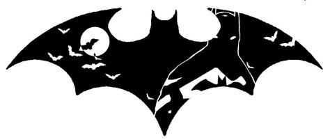 So here's the tattoo I'm probably going to get. A combination and customization of: this picture of Batman these bats and the third bat symbol down on the left Batman Joker Tattoo, Batman Logo Tattoo, Batman Symbol Tattoos, Batman Tattoos, Joker Tattoo Design, Bat Symbol, Batman Tattoo, Wing Tattoo Designs, Man Tattoo