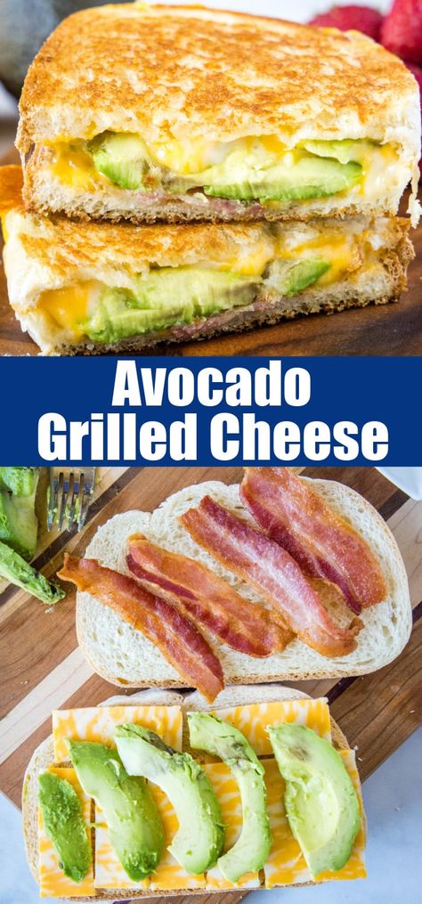 Avocado Melt Sandwich, Avocado Panini, Margarita Grilled Cheese, Grilled Cheeseburgers, Melt Sandwiches, Blackstone Grilled Cheese, Grilled Cheese Sandwich Recipes, Easy Avocado Recipes, Creative Sandwich Ideas