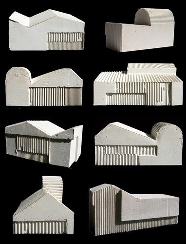 plaster model architecture - Google Search Architecture Plaster Model, Plaster Model Architecture, Plaster Architecture Model, Architecture Massing Model, Crematorium Architecture, Clay Architecture Model, Massing Model Architecture, Plaster Architecture, Maquette Architecture