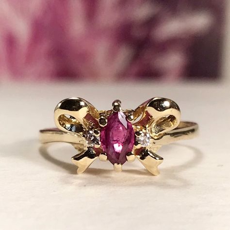 Vintage Multi-stone Ruby Ring, Pearl Jewellry, Vintage Multi-stone Ruby Ring For Gift, Luxury Multi-stone Vintage Ruby Ring, Victorian Ruby Ring With Multi-stone In Gold, Vintage 14k Gold Multi-stone Ruby Ring, Ribbon Ring, Marquise Cut Engagement Ring, Vintage Jewellery Rings