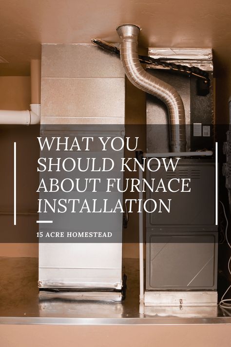 Find the answers you are looking for when it comes to having a furnace installed. Mobile Home Furnace, Hvac Engineer, Home Furnace, Ductless Heat Pump, Furnace Installation, Acre Homestead, Hvac Installation, Hvac Technician, Duct Work