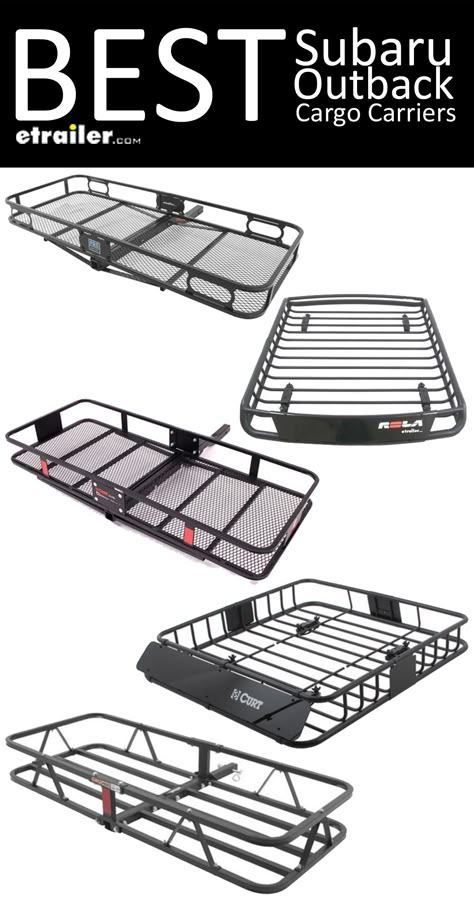 Here are the BEST Cargo Carriers for your Subaru Outback. Find the right roof mounted cargo basket or hitch mounted cargo carrier so you can carry all of your gear on trips and outdoor adventures! Subaru Outback Roof Rack, Subaru Outback Offroad, Roof Rack Basket, Truck Roof Rack, Mobil Off Road, Hitch Mounted Cargo Carrier, Accessoires 4x4, Vw T3 Syncro, Nissan Xtrail