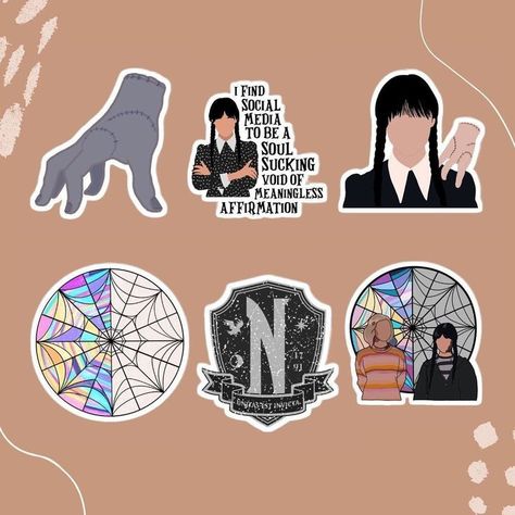 Wednesday Addams Bulletin Board, Wednesday Addams Bujo, Wednesday Stickers Printable, Wednesday Addams Goodie Bags, Wednesday Addams Journal Ideas, Wednesday Addams Diy Crafts, Wednesday Addams Stickers Printable, Wednesday Addams Drawings, Wednesday Addams Decorations