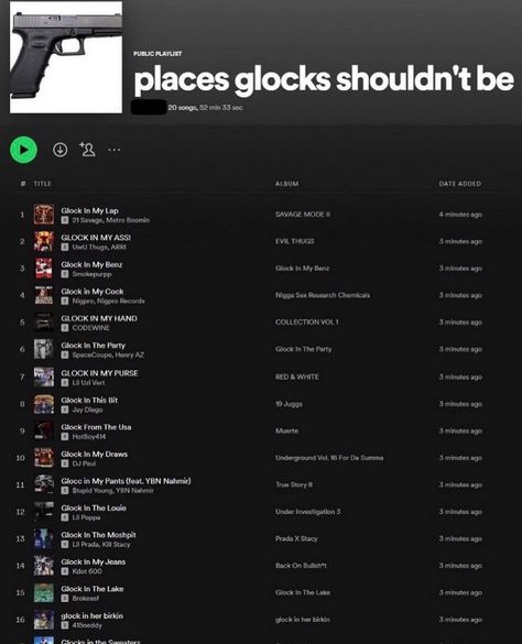 Weird Spotify Playlists, Funny Spotify Playlist, Spotify Funny, Google Image Link, Vibe Playlist, Best Spotify Playlists, Black Color Hairstyles, Hairstyles Black Hair, Color Hairstyles