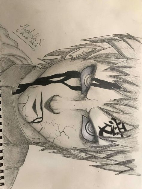 Gara Sketch Drawing, Gara Sketch, Jiraya Sketch, Naruto Pencil Sketch, Gaara Sketch, Gaara Drawing, Madara Drawing, Sakura Itachi, Kakashi Sakura