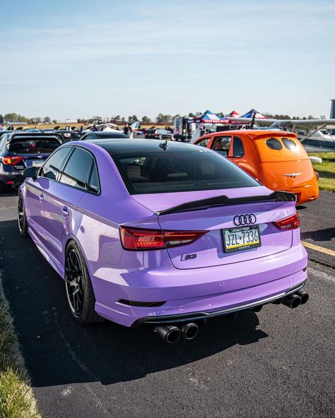 Purple Audi, Purple Car, Audi 100, Audi Rs3, Awesome Cars, Audi Rs, Audi Q5, Pretty Cars, Audi A5