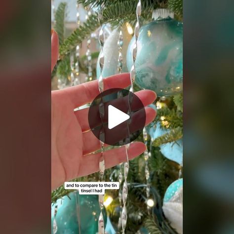 Diy Ornament Ideas, Christmas Tree Aesthetic, How To Make Metal, Tree Aesthetic, Diy Ornament, Icicle Ornaments, Jolly Holiday, Ornament Ideas, Ornament Tutorial