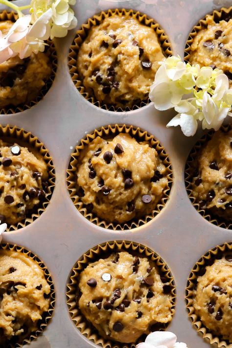 bakery style peanut butter chocolate chip muffins – The Foul-Mouth Gourmet Peanut Butter Chocolate Chip Muffins, The Muffin Man, Coffee Muffins, Do You Know The Muffin Man, Butter Muffins, Peanut Butter Muffins, Muffin Man, Muffin Batter, Flaky Salt