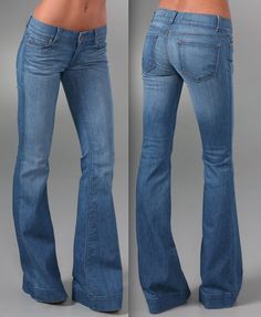 Bell Bottom Pants on Pinterest | Rachel Zoe, Bell Bottom Jeans and ... Hip Hugger Jeans, Mode Pop, Looks Jeans, Types Of Jeans, Denim Outfits, Mode Boho, Bottom Jeans, Denim Trends, Bell Bottom Pants