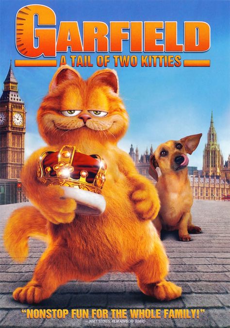 In 2006, Garfield's live action film sequel premiered. Garfield 2, Garfield The Cat, Bill Murray